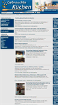 Mobile Screenshot of gebrauchte-kuechen.com