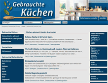 Tablet Screenshot of gebrauchte-kuechen.com